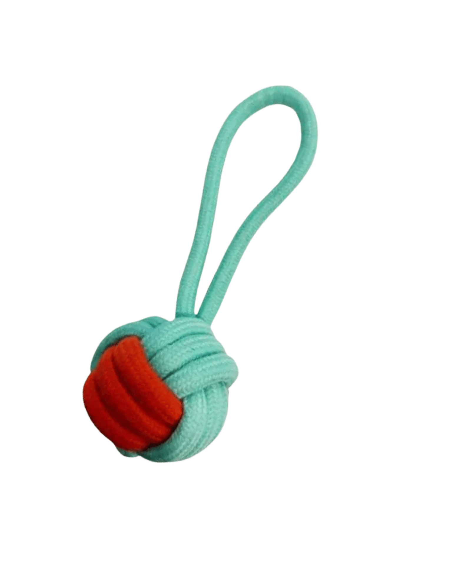 Juguete de Cuerda Bicolor con Nudo para Perros - Imagen 3
