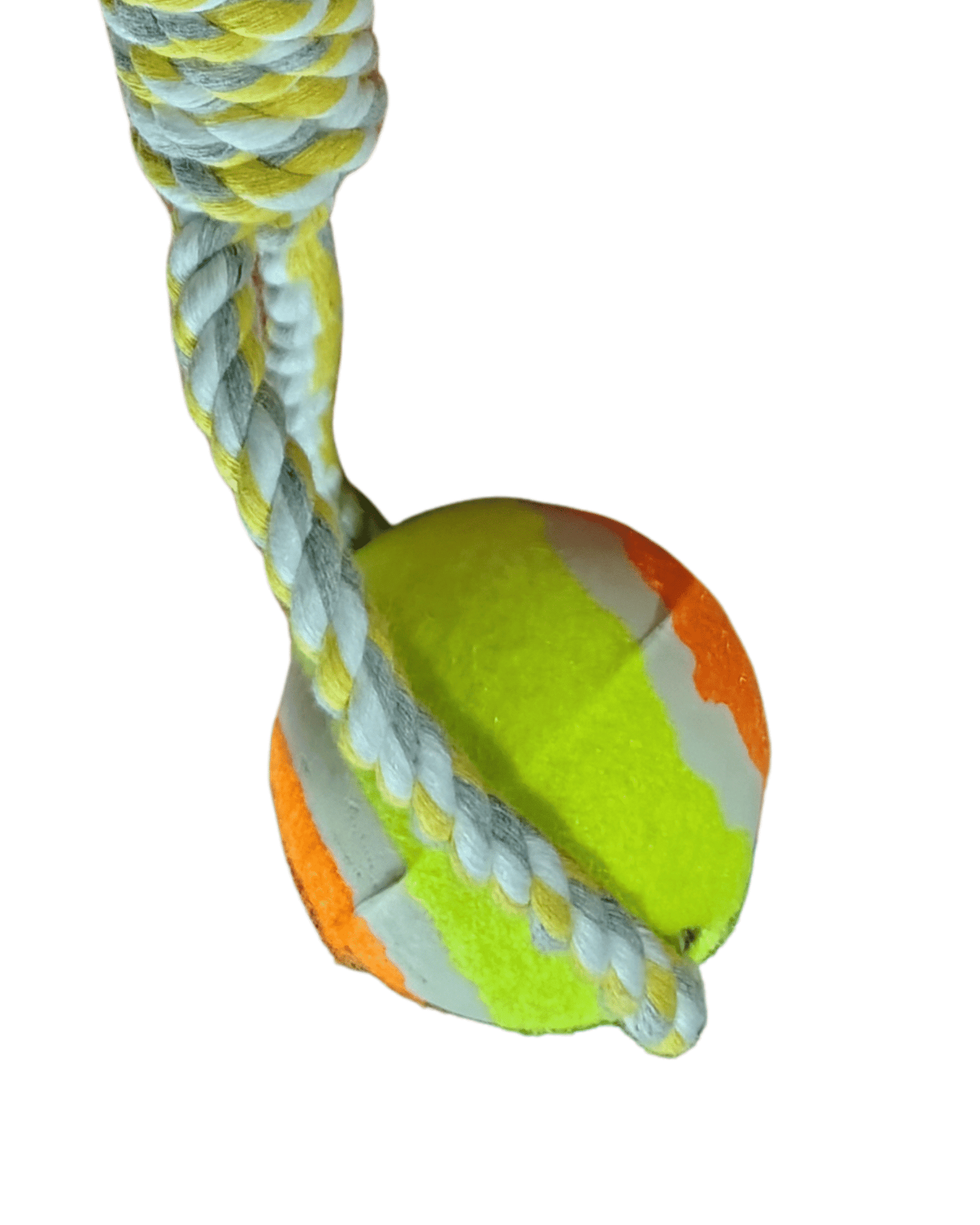 Cuerda con Pelota de Tenis para Perros - Imagen 2